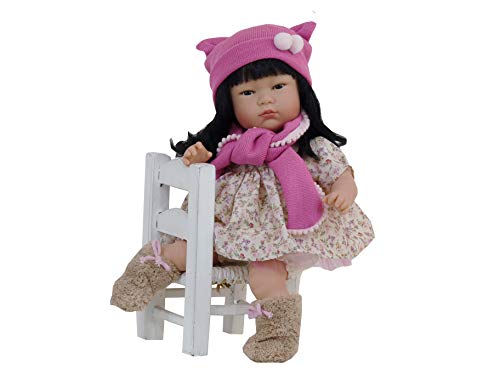 Nines d´Onil 845 Asiatischen Puppe Tai Blumen, Mehrfarbe – Bild 7