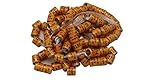 General 100pcs8mm Bird Foot Ring for 2020 Racing Pigeon Rings Pigeon Leg Bands Multicolor (Yellow)
