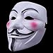 KUTECK V Vendetta Mask Guy Fawkes Halloween Costumes Masquerade Party Face