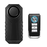Wsdcam 113dB Wireless Anti-Theft Vibration Motorcycle Bicycle Alarm Waterproof Security Cycling Bike Alarm with Remote