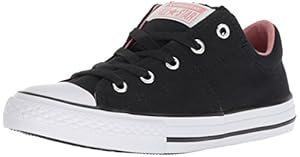 Image of Converse Girls' Chuck Taylor All Star Madison Low Top Sneaker, Black, 3 M US Little Kid