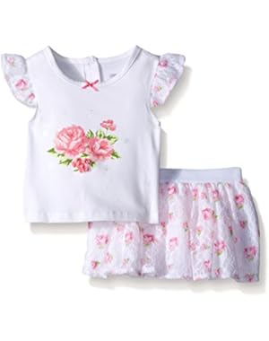 Baby Girls' 2 Piece Skort Set