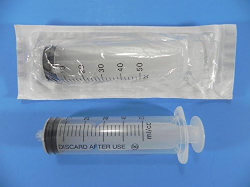Syringe Only 50 Ml Sterile (5 syringes)