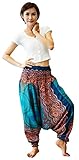 Firstharem Floral Women Yoga Jumpsuit Harem Pants