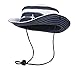 ERISO Baby Toddler Flight Boonie Sun Protection Hat with Chin Strap (2-4 Years, Mesh Navy)