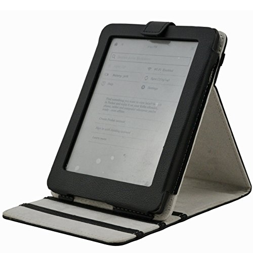 Folio-MultiAngle-Standing-Leather-Cover-Case-with-Sleep-Mode-For-KOBO-AURA-6-NOT-fit-KOBO-AURA-HD-or-KOBO-AURA