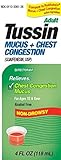 Perrigo Adult Tussin Chest Congestion, 4 oz