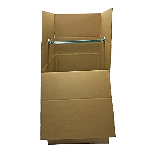 UBOXES Space Saving Wardrobe Moving Boxes 20 x 20 x 34 Inches Moving Boxes, 1-Pack, Kraft/Corrugated (BOXMINIWAR01) (Best Source For Moving Boxes)