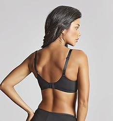 Panache Women's 365 Plunge Bra | Black 34E | Deep V