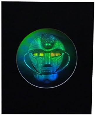 3D Space Mask Hologram Picture (MATTED), Collectible EMBOSSED Type Film
