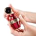 Trupoint Memorials Small Urns for Human Ashes Keepsake, Decorative Mini Cremation Urn for Adult Men and Women, Small Grecian Red and Gold