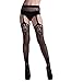 Deksias Women Crotchless Tights for Sex (Black 2th)