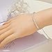 AnotherKiss 30th Birthday Gifts for Women - Sterling Silver Bead Bracelet for 30th Birthday Gift, Adjustable Jewelry 7