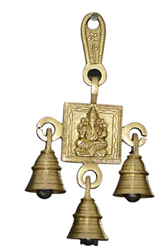 Exotic India VZF850 Ganesha Hanging Bells