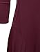Doublju Loose Fit 3/4 Sleeve Oversized Flare Tunic Top For Women With Plus Size (Made In USA)