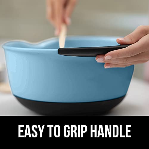 Gorilla Grip Mixing Bowls Set of 2, Slip Resistant Rubber Bottom