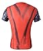 Red Plume® Men's Compression Sports Fitness Shirt, Movie Hero Raytheon T-Shirt (M, Gray)