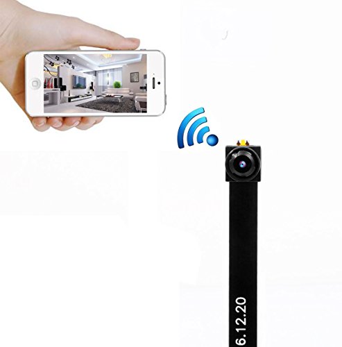 Mini wireless wifi spy hidden Camera , PANNOVO HD 720P wifi ip p2p Camera Motion Detection Wireless Video recorder