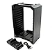 PS4 Multifunctional Game Disk Storage Tower Holder For Playstation 4 Console and DualShock 4 Controllersthumb 2
