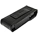 igadgitz Black Genuine Leather Case/Cover for Sony ICD-PX312, ICD-PX333, ICD-PX440, ICD-BX140, ICD-PX240, ICD-PX370 & ICD-PX470 Digital Voice Recorder