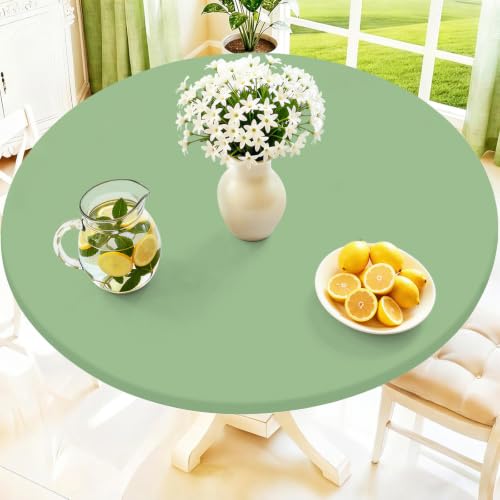 Moosfor Spandex Round Tablecloth