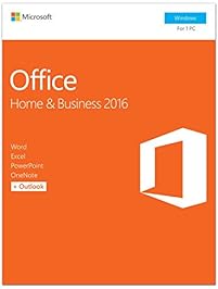 Microsoft Office Home and Business 2016 | 1 user, PC Key Card