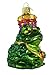 Old World Christmas Sea and Water Animals Glass Blown Ornaments for Christmas Tree Frog King