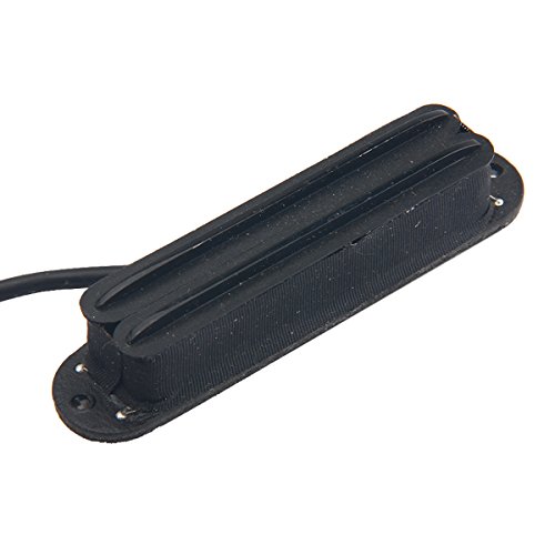Kmise MI0163 Electric Guitar Hot Rail Twin Pickup Blade Humbucker for Tele Guitar