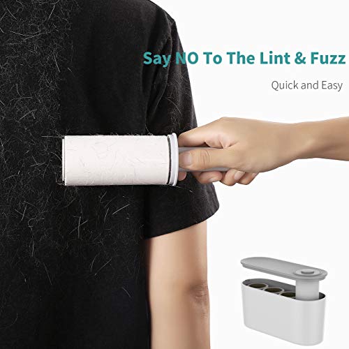 image for PETKIT Lint Rollers for Pet Hair, [240 Sheets/4 Refills] Extra Sticky 