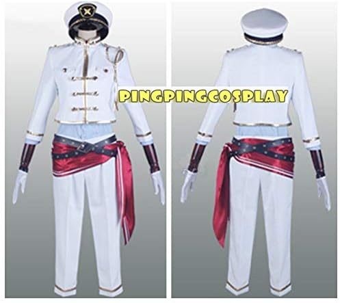 Amazon あんさんぶるスターズ 流星隊 海軍 守沢千秋 コスプレ 衣装 クリスマス コスチューム 文化祭 オーダーメイド可能 女s コスプレ 仮装 通販