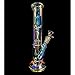 DIORSQT- 12Inch Pipe Handmade Glass Plating Design - with Ice Frame Perfect Water Bottle Design (01)