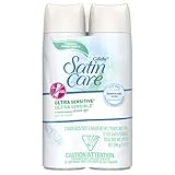 Gillette Satin Care Women's Shave Gel, Ultra Sensitive, 7 Ounce, Pack of 2