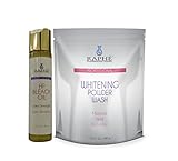 2lbs Intensive Bleaching Powder Wash Plus High Potency Bleach Oil 60ml. Strong Powder Wash That Helps Clear All Forms of Sturborn or Resistant Discolorations and Other Epidermal Dermatosis. Sprinkle a Small Amount to a Wet Sponge and Wash Gently. Rinse Off Excess Lather Prior to Towel Dry.. Do Not Use This Product If You Are Allergic to Sulfur. Contains Maximum Concentration of Bleaching Agents in Powder Form with Lauryl Sulfate As a Soap Carrier. This Soap Gives You the Added Benefit of Expediting the Skin Eveness and Clarity Where Bars and Body Washes Failed to Be Successful.