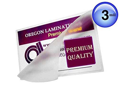 Oregon Laminations Premium A3 size Hot Laminating Pouches 3 Mil 12.25 x 17 (Pack of 100) 311mm x 432mm Clear - Thumbnail 2