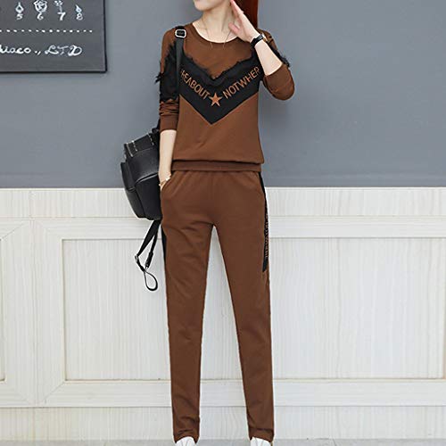 image for Zainafacai Women's 2 Piece Jumpsuit Outfits Active Tracksuit Sweatsuit