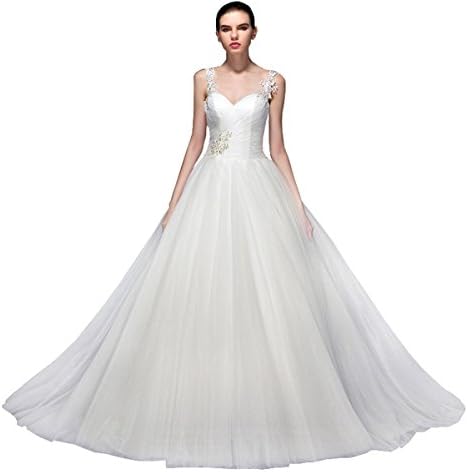 Peapock Princess Sweetheart Ball Gown Wedding Dresses with Appliques Sequins