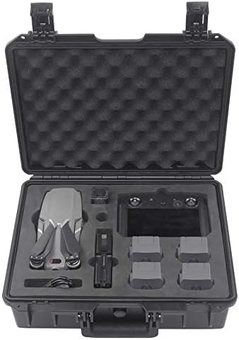 YKYK Compatible for DJI Mavic 2 Pro/Zoom&Smart Controller Military Spec Hardshell Carrying Case Bag Shockproof and Anti-Fall Waterproof Storage Case