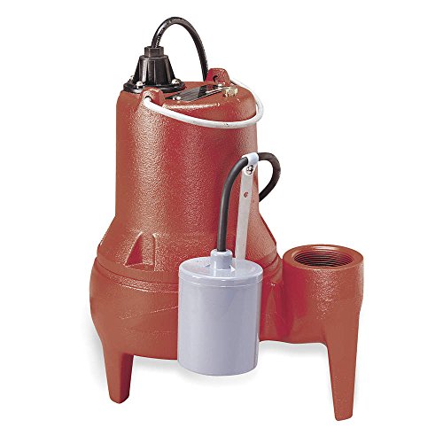 Liberty Pumps LE51A 1/2-Horse Power 2-Inch Discharge LE50-Series Submersible Automatic Sewage Pump,
