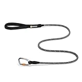 RUFFWEAR - Knot-a-Leash Reflective Dog Leash with Carabiner, Granite Gray, Large