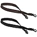BronzeDog Embossed Rifle Strap Genuine Leather Adjustable Belt Hunting Shotgun Sling (Brown - Animals Embossing)