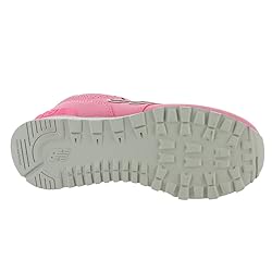 New Balance Girl's 574 (Big Kid) Bubblegum/White