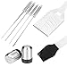 BBQ Tools Set Barbecue Extra Strong Stainless Steel Utensils with Aluminum Storage Case-Barbecue Kit Men Outdoor Grill Kit for Dad Father's Gift (24)