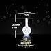 18k Gold Plated Solitaire Cubic Zirconia Leverback Earrings (5.00 carats)