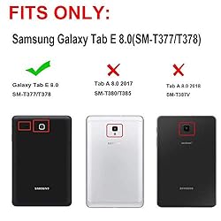 TIMISAM Samsung Galaxy Tab E 8.0 Case, Heavy Duty