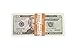 Prop Money, Play Money Pretend $20 Dollar Bills, Full Print Stack, Double-Sided Banded