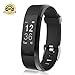 Vigorun Fitness Tracker Heart Rate Monitor Sport Smart Wristband IP67 Waterproof Wearable Activity Tracker with Steps&Calorie Burned and Distance Counter Sleep Monitor Pedometer (black)