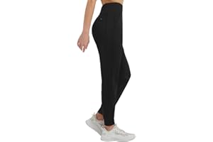 baleaf Women's Fleece Lined Joggers Pants Winter Warm Water Resistant High Waisted Running Hiking Thermal Zipper Pockets