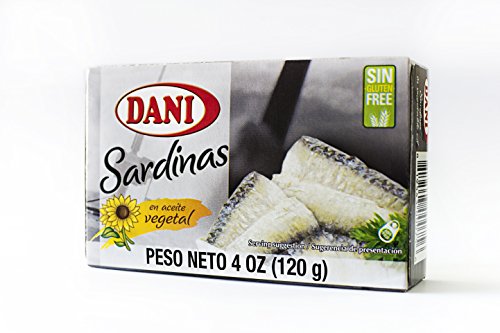 Dani Sardines (Pack of 25) in Vegetable Oil Canned 4 oz (120 g) - Thumbnail 2