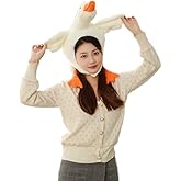 Yanmcxly Funny Animal Goose Dress Up Hat Cute Panda Frog Headgear Cosplay Party Costume Hat