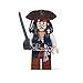 LEGO® Pirates of the Caribbean Jack Sparrow TM minifigure with tricorn rare version